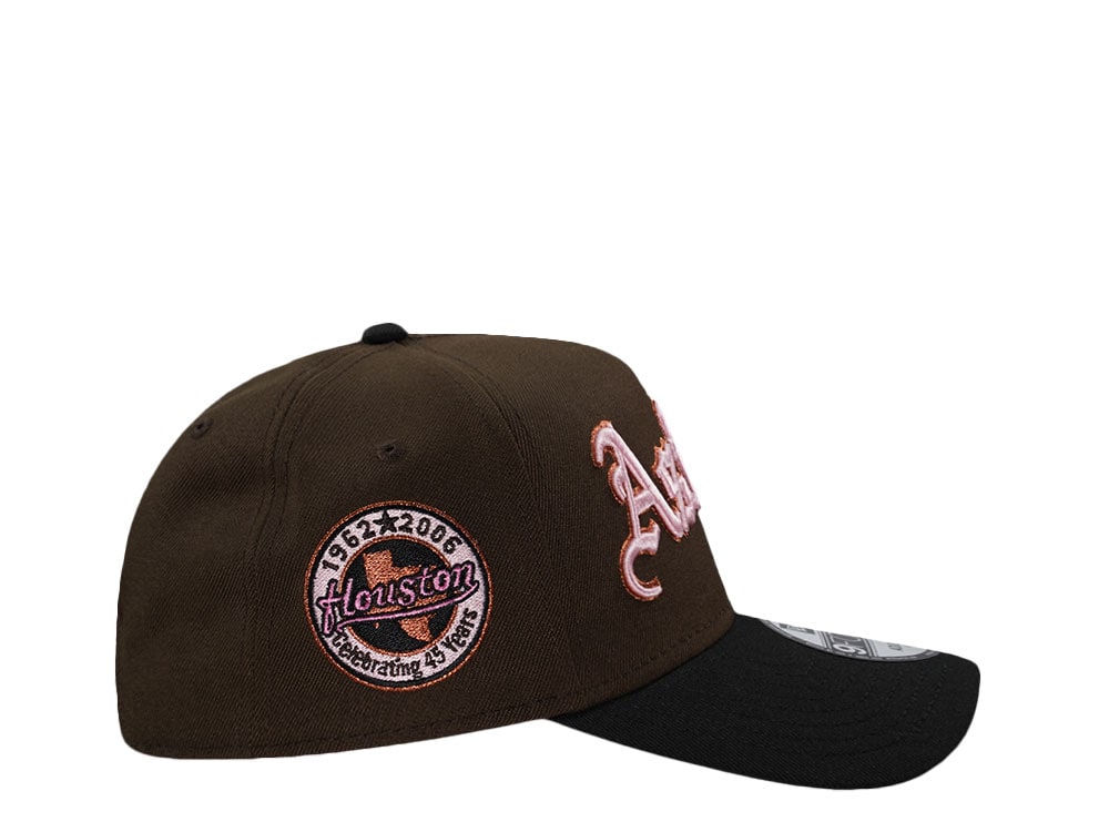 New Era Houston Astros 45th Anniversary Walnut Two Tone Edition 9Forty A Frame Snapback Cap
