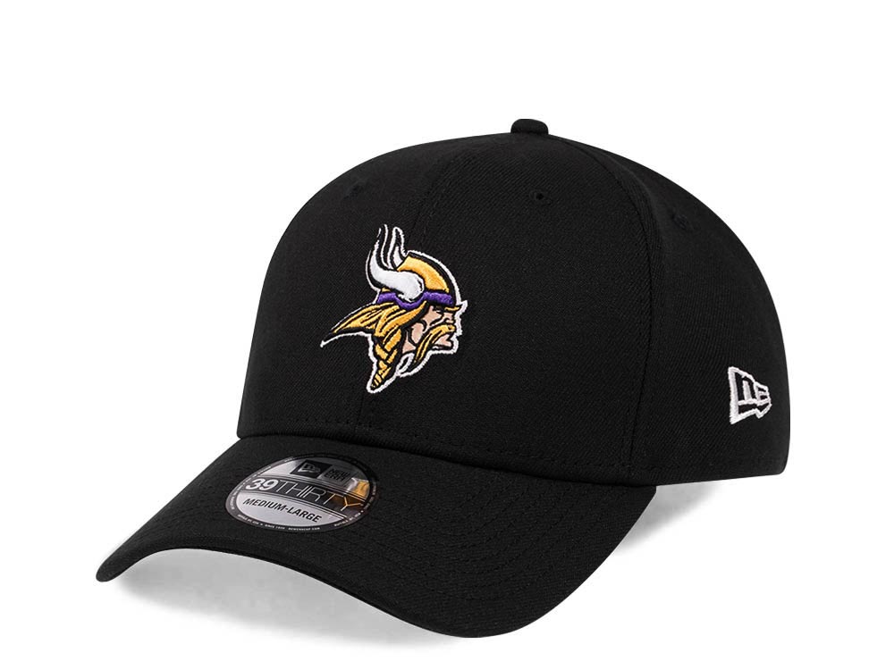 New Era Minnesota Vikings Classic Black Edition 39Thirty Stretch Cap TOPPERZSTORE.CH