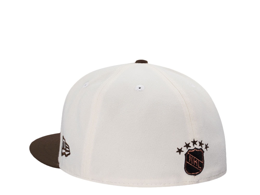 New Era Boston Bruins 75th Anniversary Chrome Two Tone Edition 59Fifty Fitted Cap
