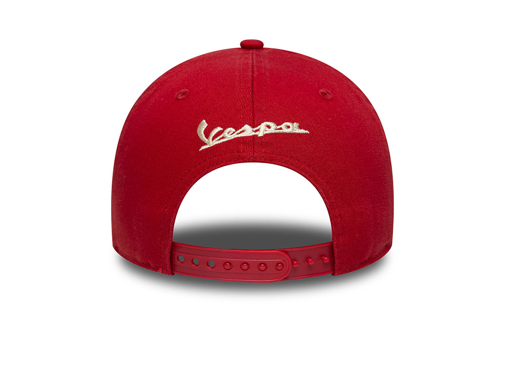 New Era Vespa 80th Anniversary Red Edition 9Forty M Crown Snapback Cap