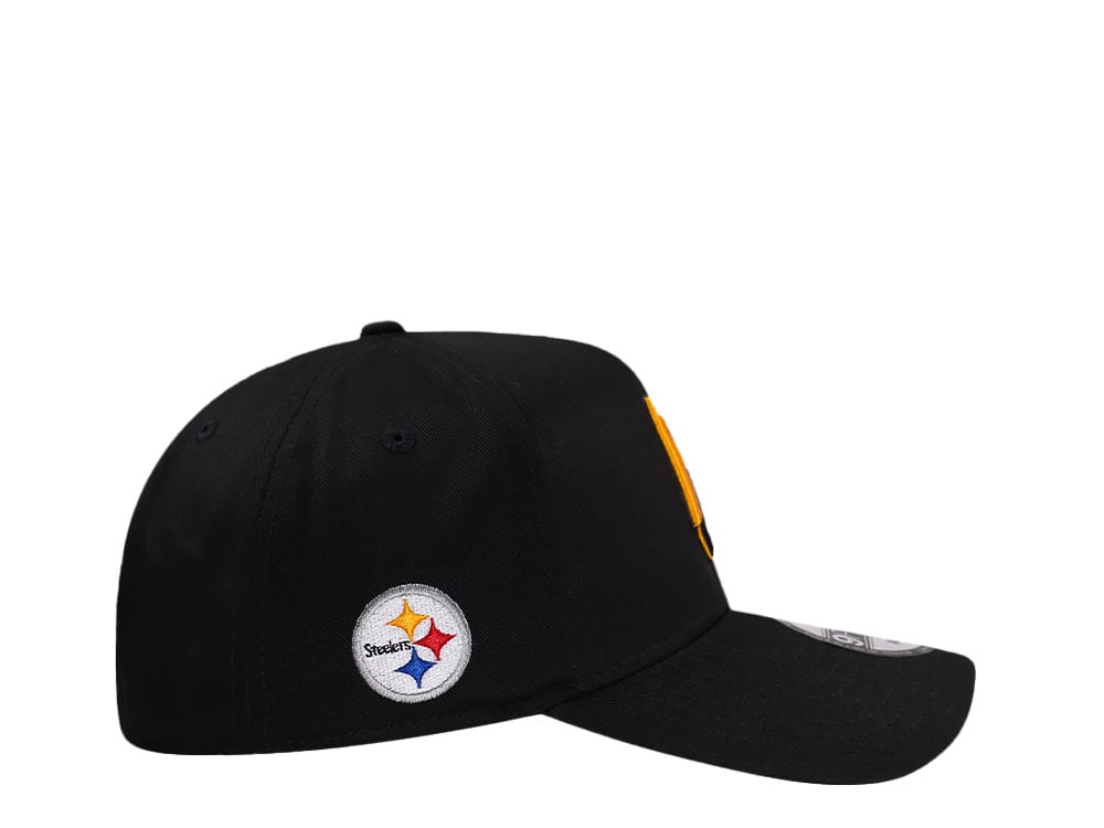 New Era Pittsburgh Steelers City Originals Black 9Forty A Frame Snapback Cap