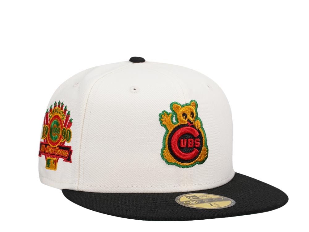 New Era Chicago Cubs All Star Game 1990 Casino Chrome Two Tone Edition 59Fifty Fitted Cap