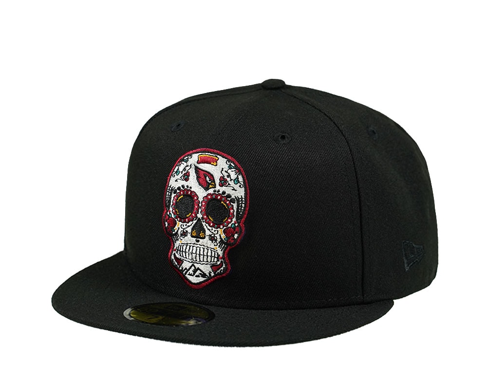 New Era Arizona Cardinals Skull Edition 59Fifty Fitted Cap