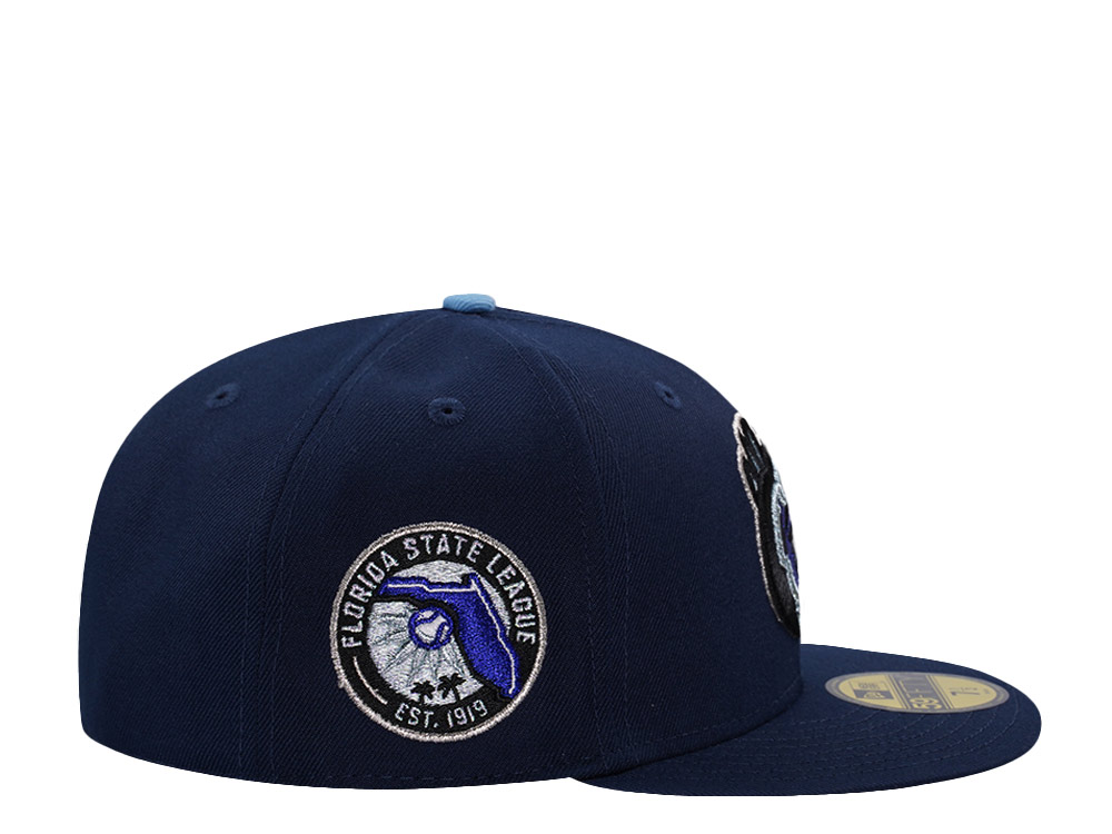 New Era Palm Beach Cardinals Florida State League Ocean Blue Prime Edition 59Fifty Fitted Cap