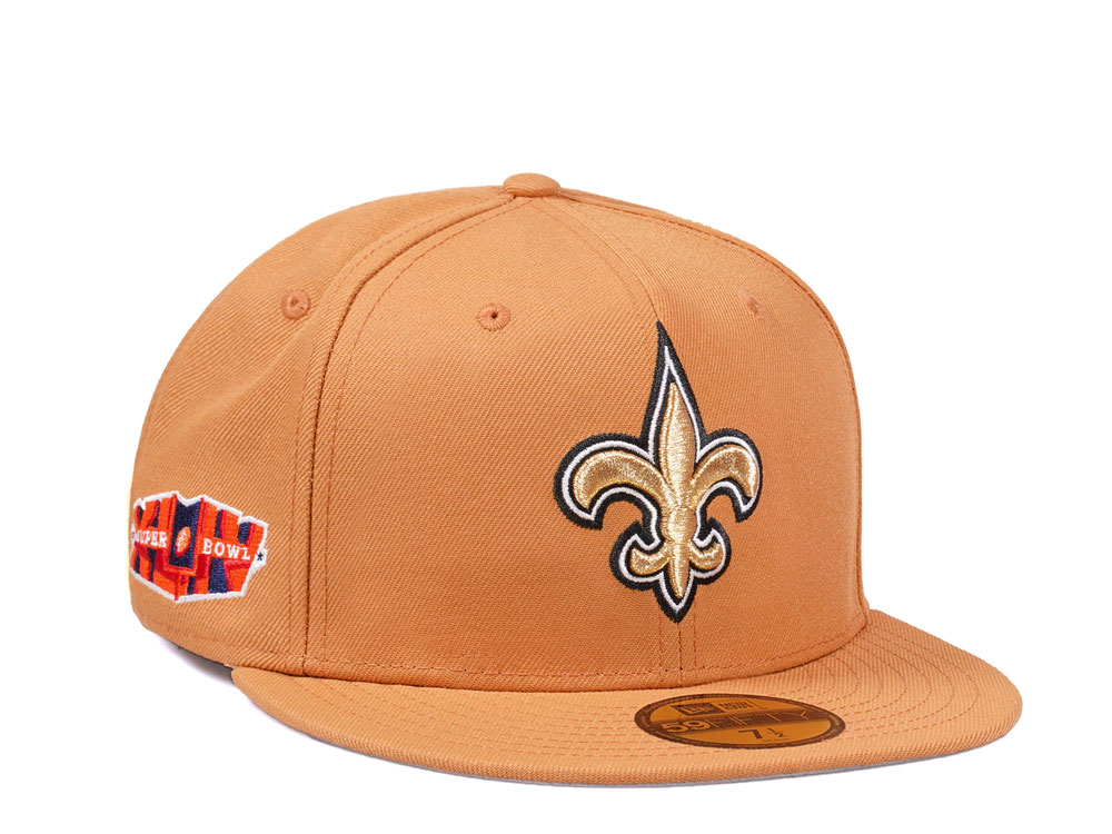 New Era New Orleans Saints Super Bowl XLIV Golden Memories Collection 59Fifty Fitted Cap