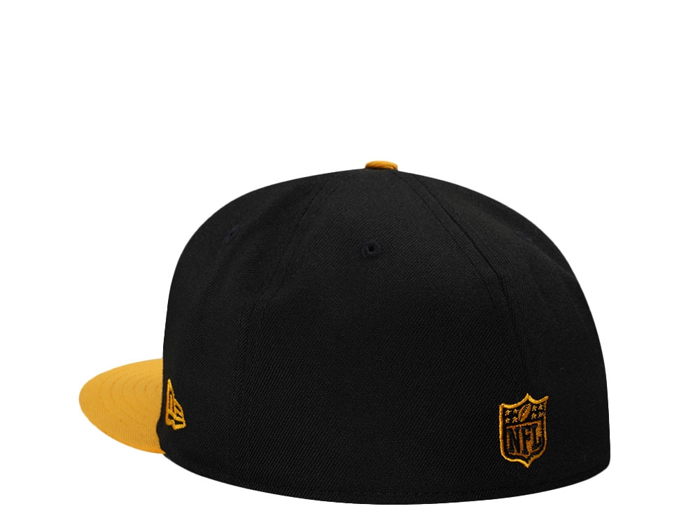 New Era Pittsburgh Steelers 40th Anniversary Super Bowl IX Two Tone Edition 59Fifty Fitted Cap