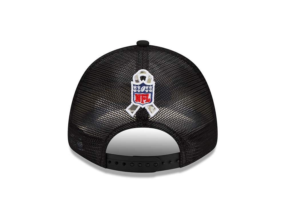 New Era Seattle Seahawks Salute to Service 21 9Forty Trucker Snapback Cap