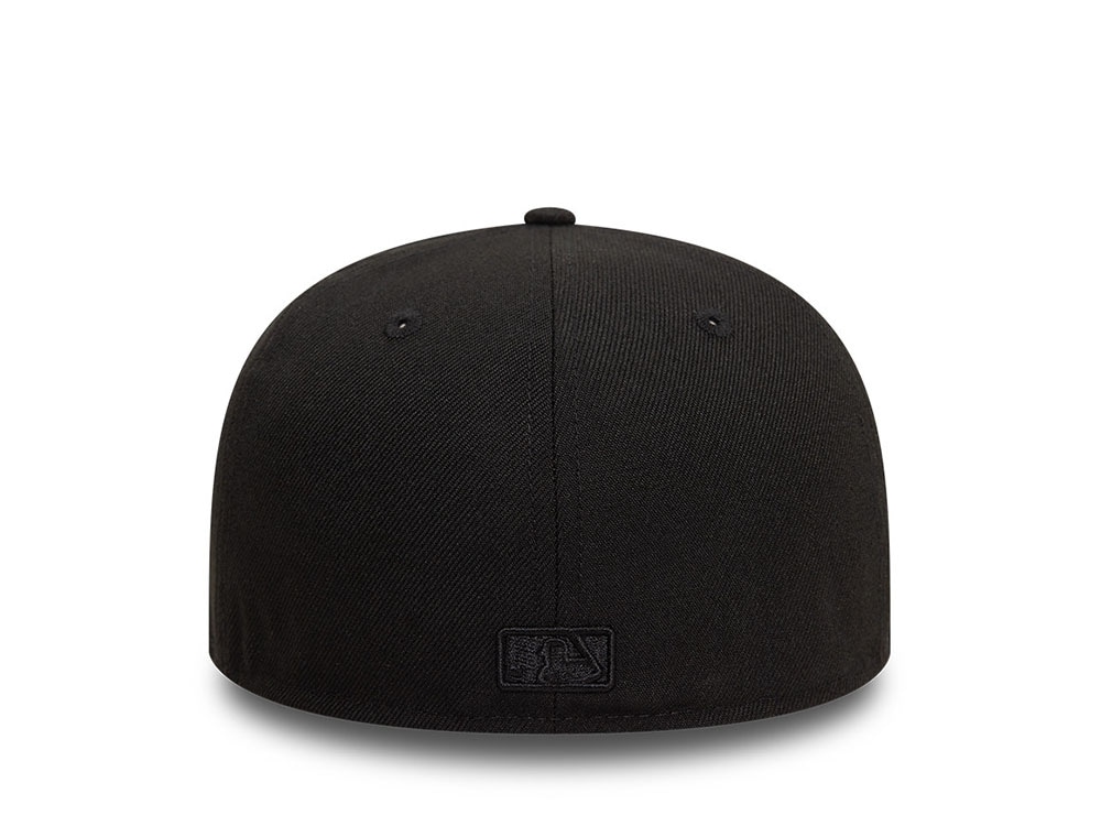 New Era Los Angeles Dodgers Plain Blackout Prime Edition 59Fifty Fitted Cap