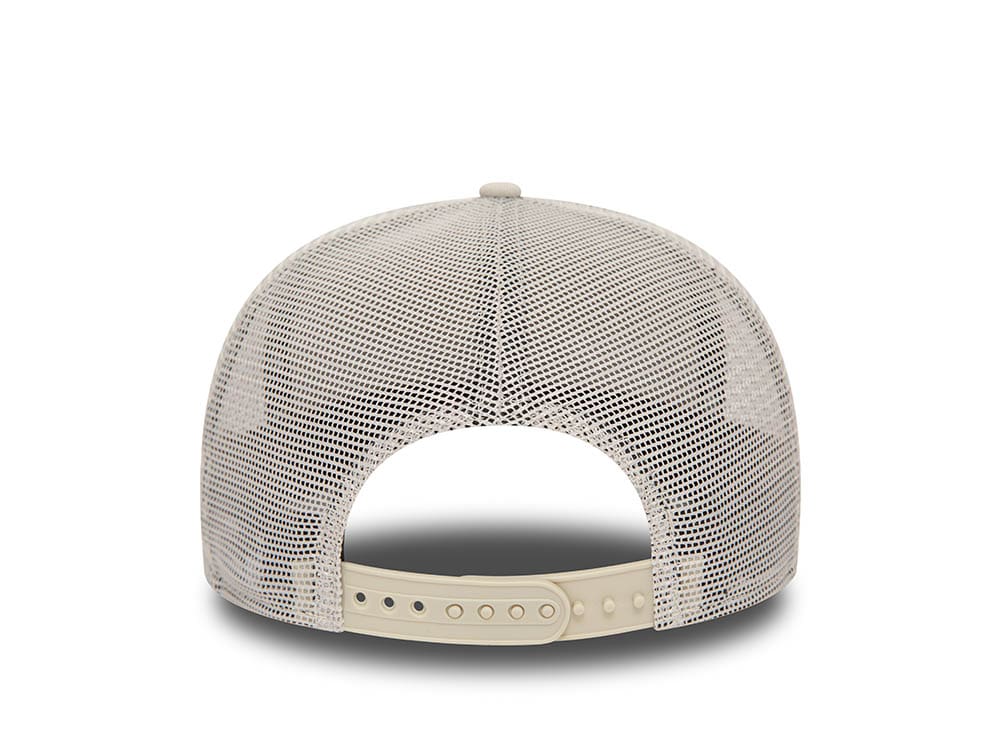 New Era Script Stone Throwback Edition 9Fifty Trucker Snapback Cap