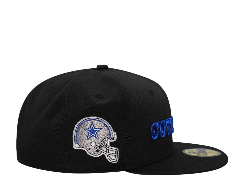 New Era Dallas Cowboys  Black 59Fifty Fitted Cap