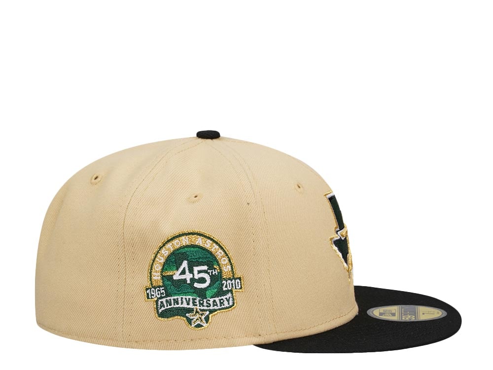New Era Houston Astros 45th Anniversary Color Flip Vegas Two Tone Edition 59Fifty Fitted Cap