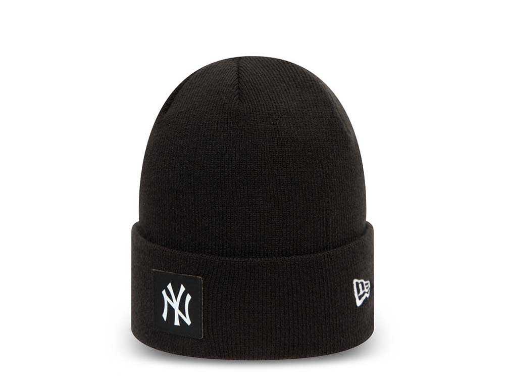 New Era New York Yankees Team Cuff Black Mütze