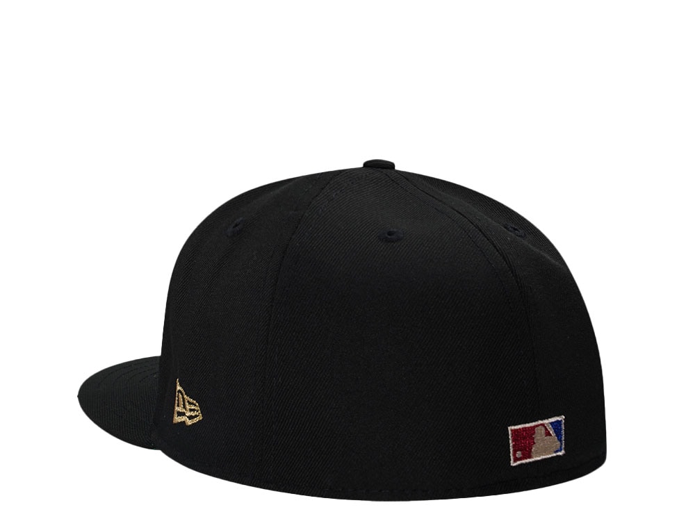 New Era Pittsburgh Pirates Black Metallic Letters Edition 59Fifty Fitted Cap