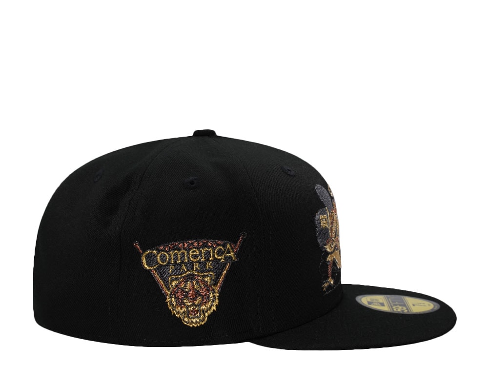 New Era Detroit Tigers Comercia Park Black Prime Edition 59Fifty Fitted Cap