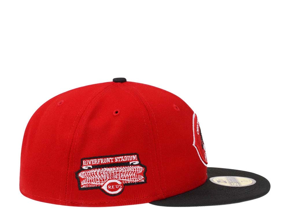 New Era Cincinnati Reds Riverfront Stadium Two Tone Prime Edition 59Fifty Fitted Cap