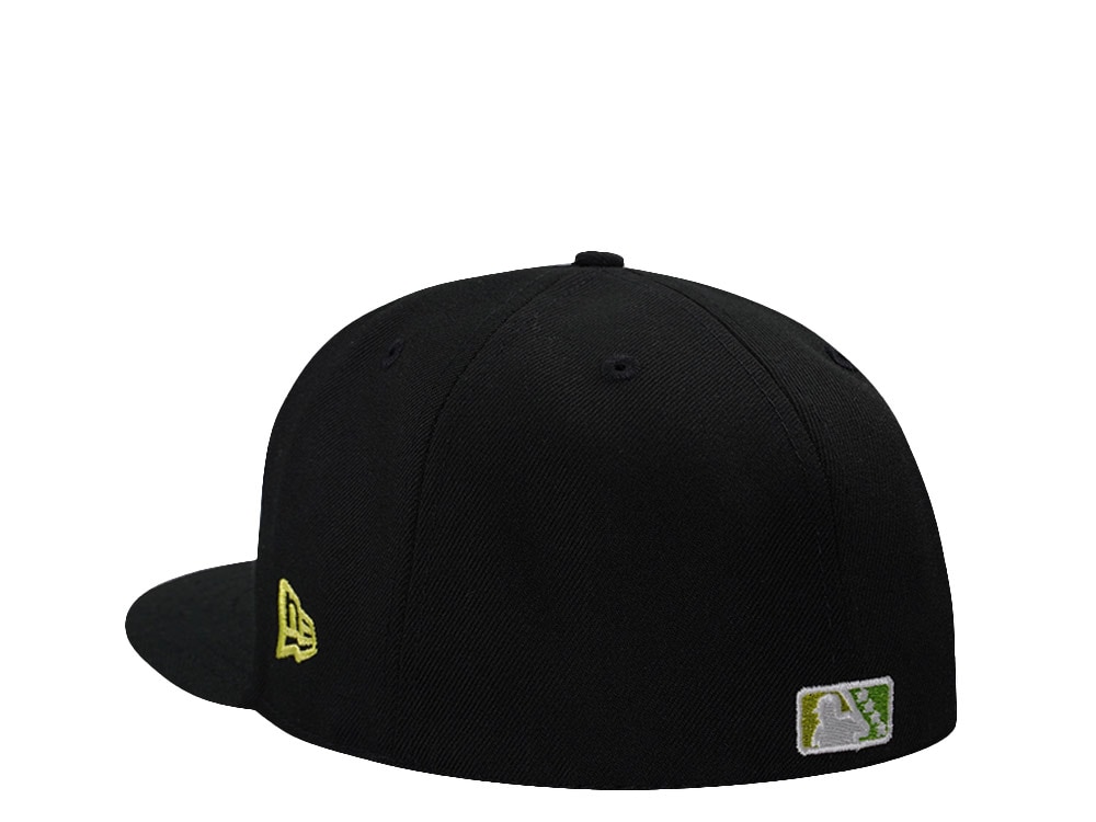 New Era Jacksonville Jumbo Shrimp Triple A National Champions 2025 Black Prime Edition 59Fifty Fitted Cap