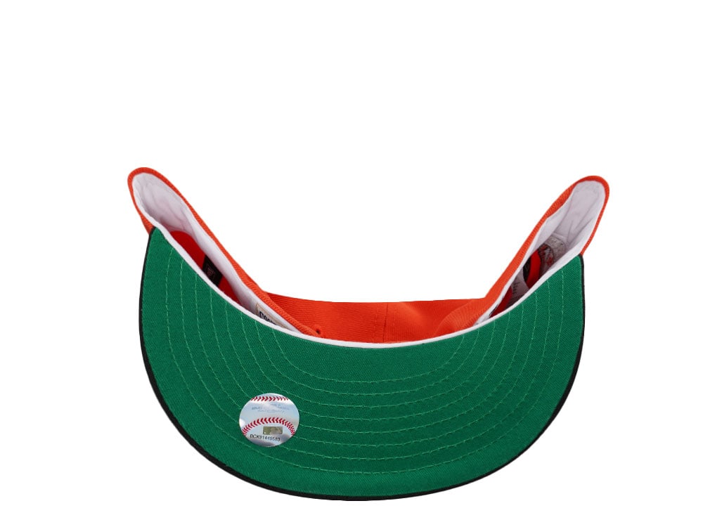 New Era San Francisco Giants Inaugural Season 2000 Orange Two Tone Edition 59Fifty Fitted Cap