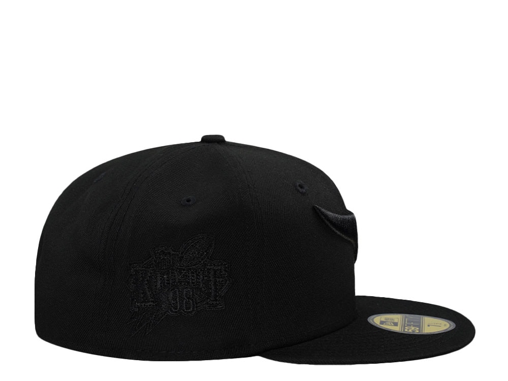 New Era Minnesota Vikings Kickoff 1998 Blackout Prime Edition 59Fifty Fitted Cap