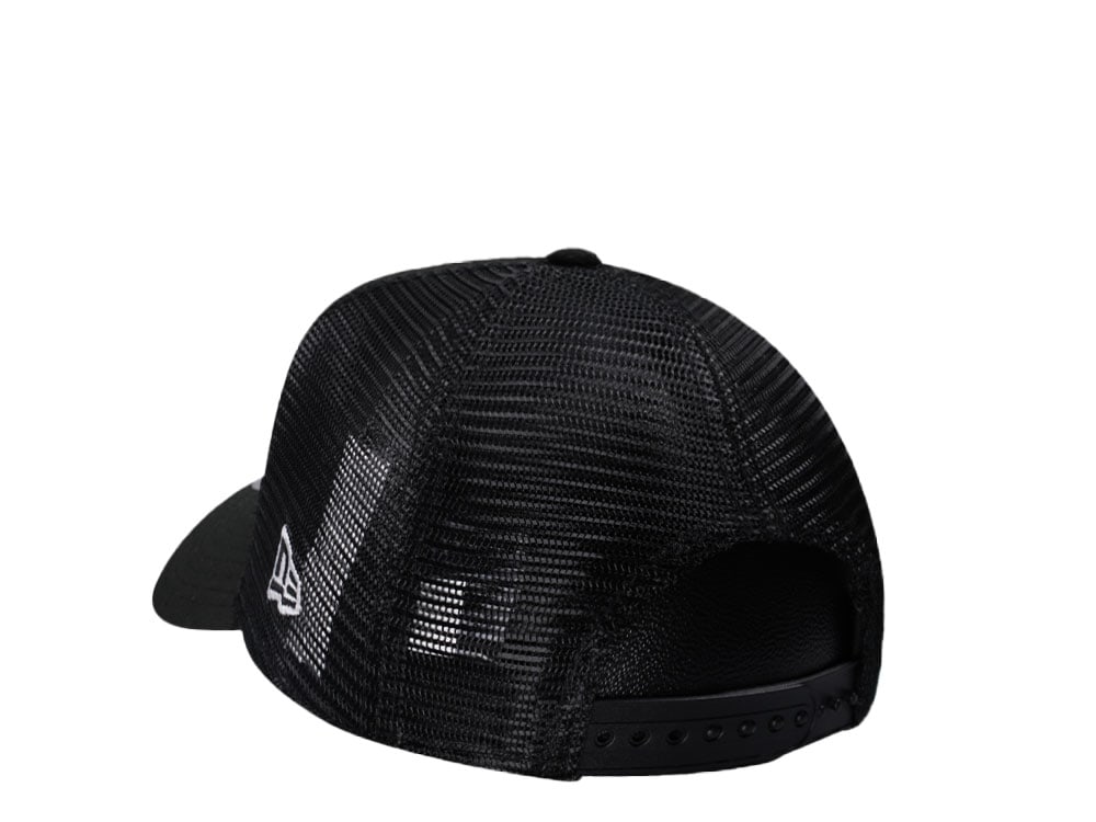 New Era Detroit Tigers Black Trucker Edition 9Forty A Frame Snapback Cap