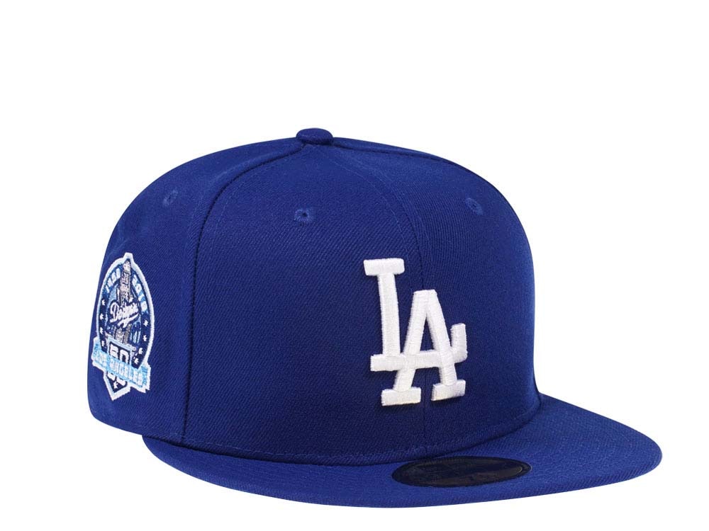 New Era Los Angeles Dodgers 60th Anniversary Glacier Blue Paisley Edition 59Fifty Fitted Cap