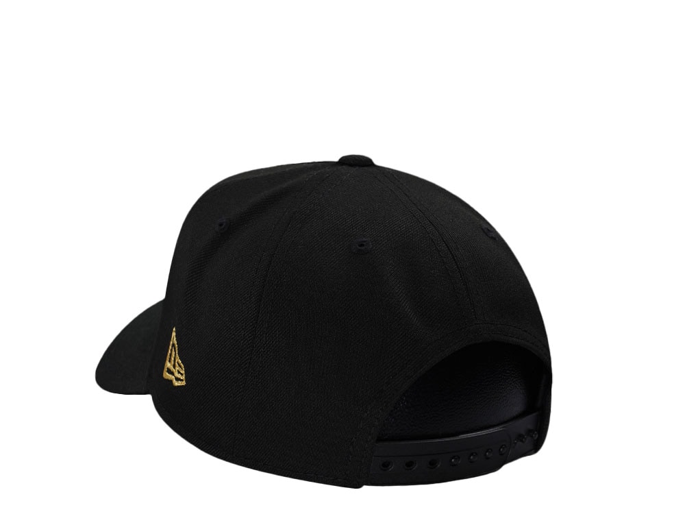 New Era Los Angeles Dodgers Black Gold Skull Edition 9Forty A Frame Snapback Cap