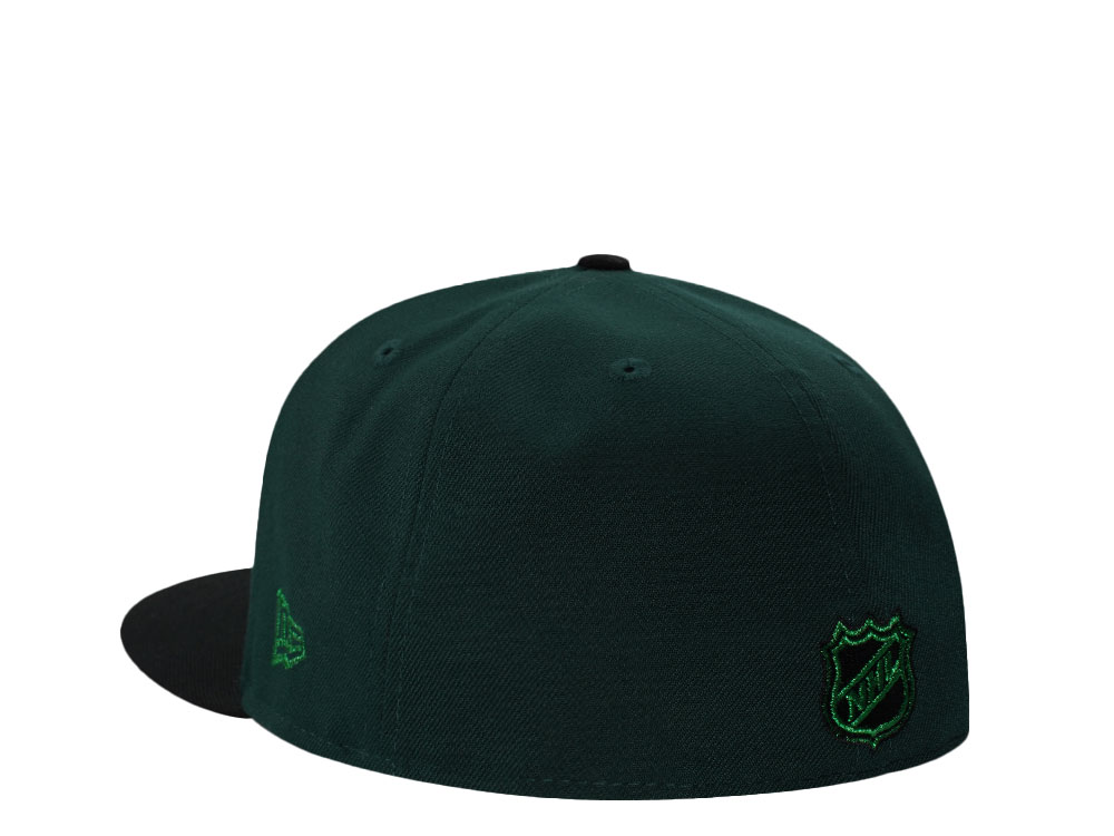 New Era Dallas Stars 20th Anniversary Dark Green Two Tone Edition 59Fifty Fitted Cap