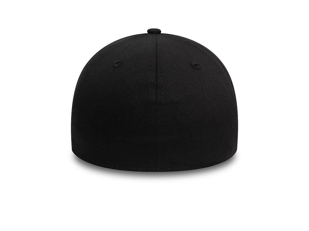 New Era Los Angeles Dodgers League Essential Black 39Thirty Strapback Cap