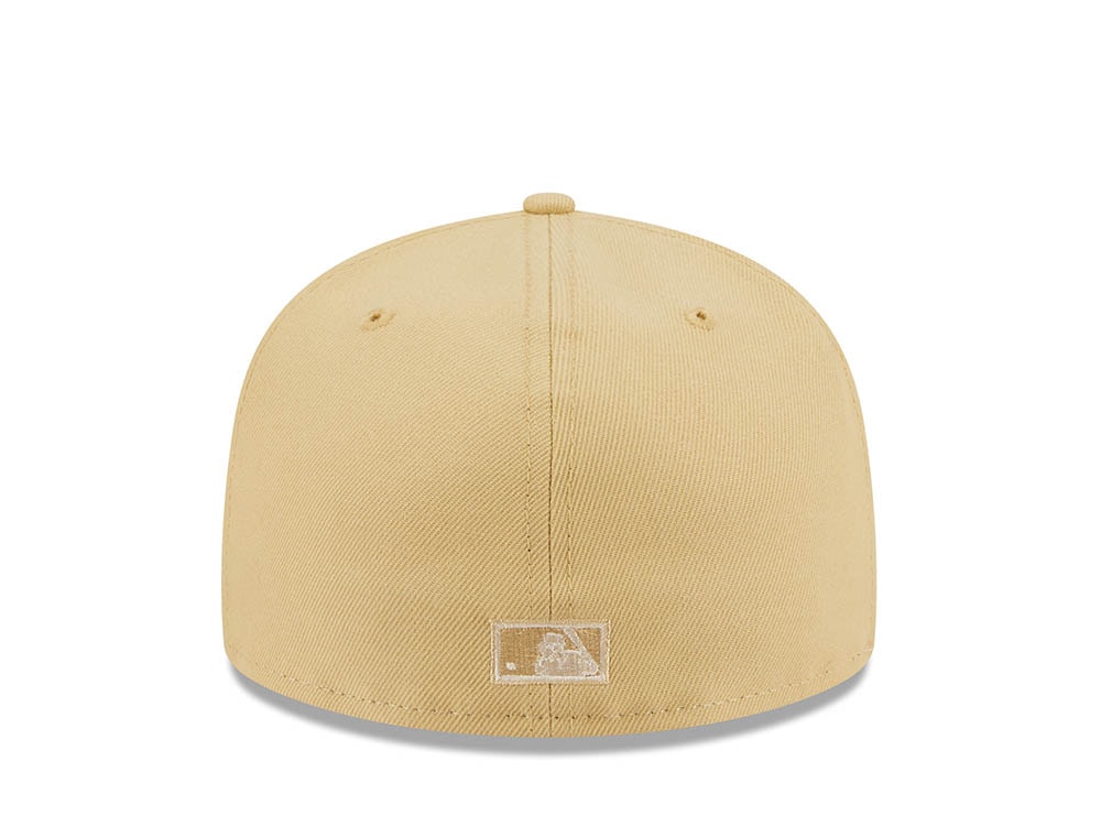 New Era Florida Marlins Inaugural Year 1993 Raffia Front Vegas Gold Edition 59Fifty Fitted Cap