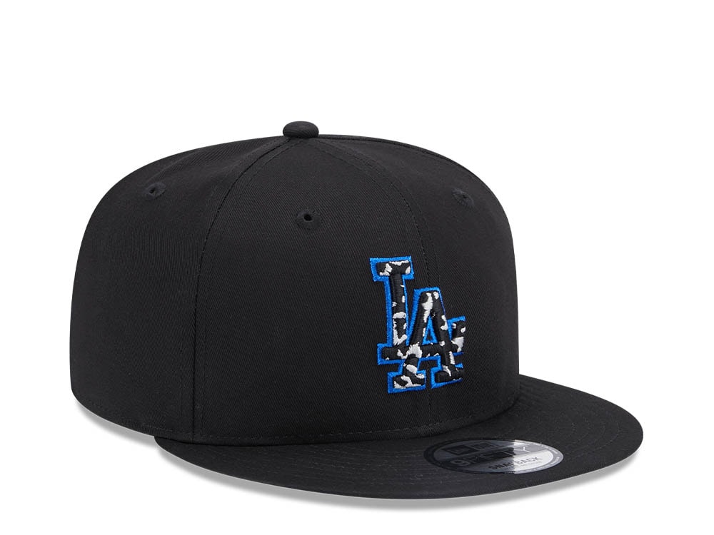 New Era Los Angeles Dodgers Seasonal Infill Black Edition 9Fifty Snapback Cap