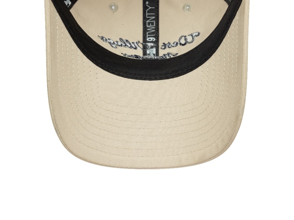 New Era West Village Wordmark Stone 9Twenty Strapback Cap