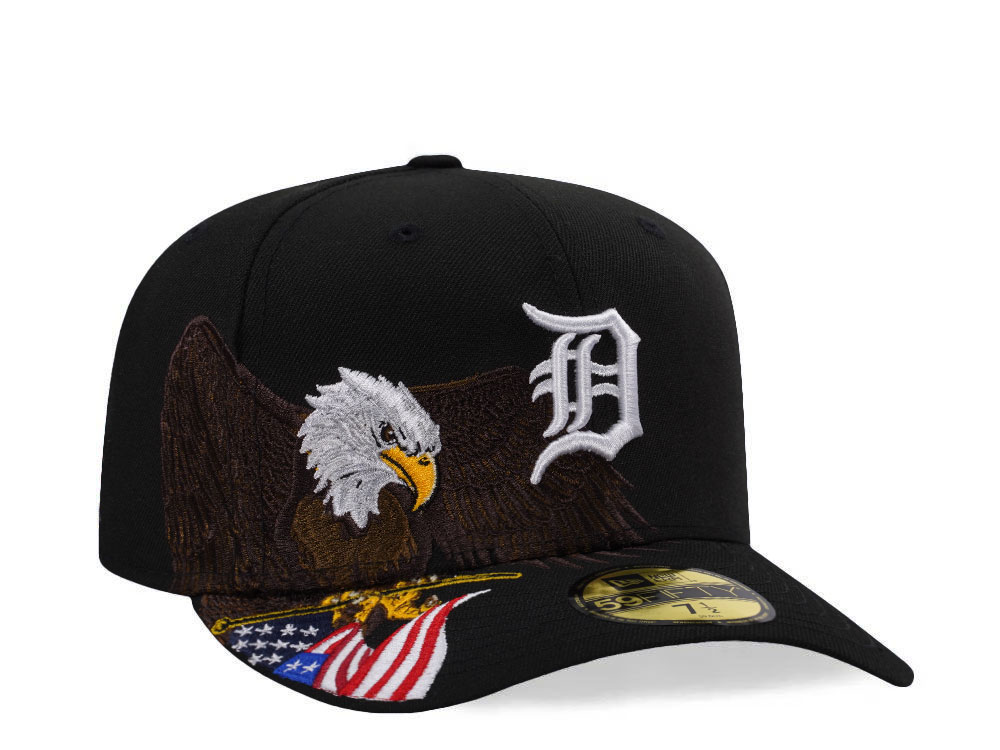 New Era Detroit Tigers American Eagle Black Edition 59Fifty Fitted Cap