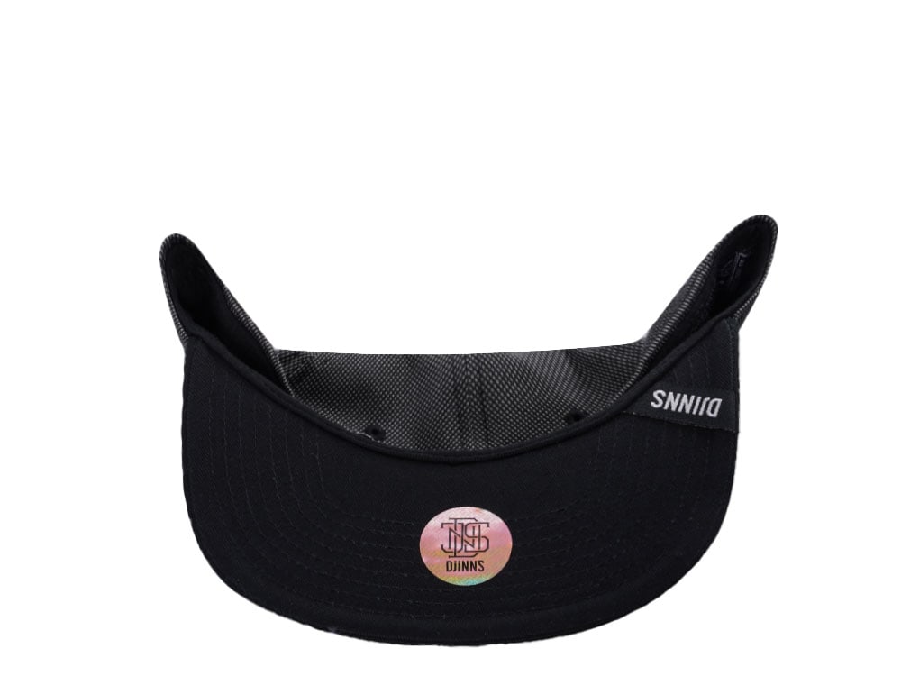 Djinns SkyNylon Grey 6 Panel Snapback Cap