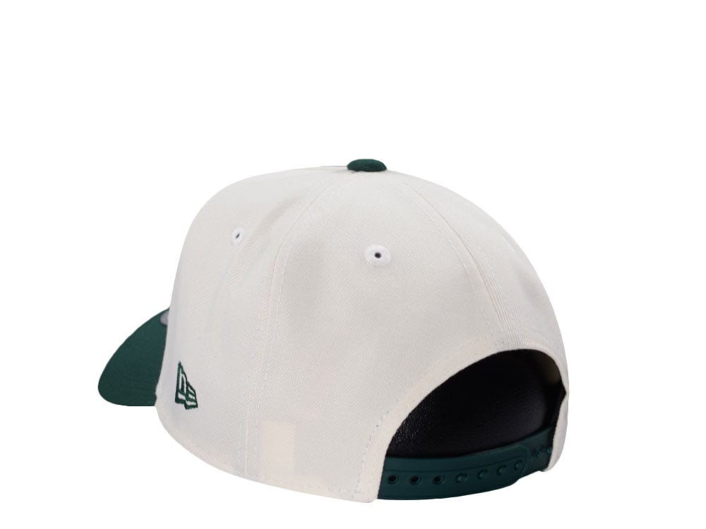 New Era Oakland Athletics Baseball Club Chrome Two Tone Edition 9Forty A Frame Snapback Cap