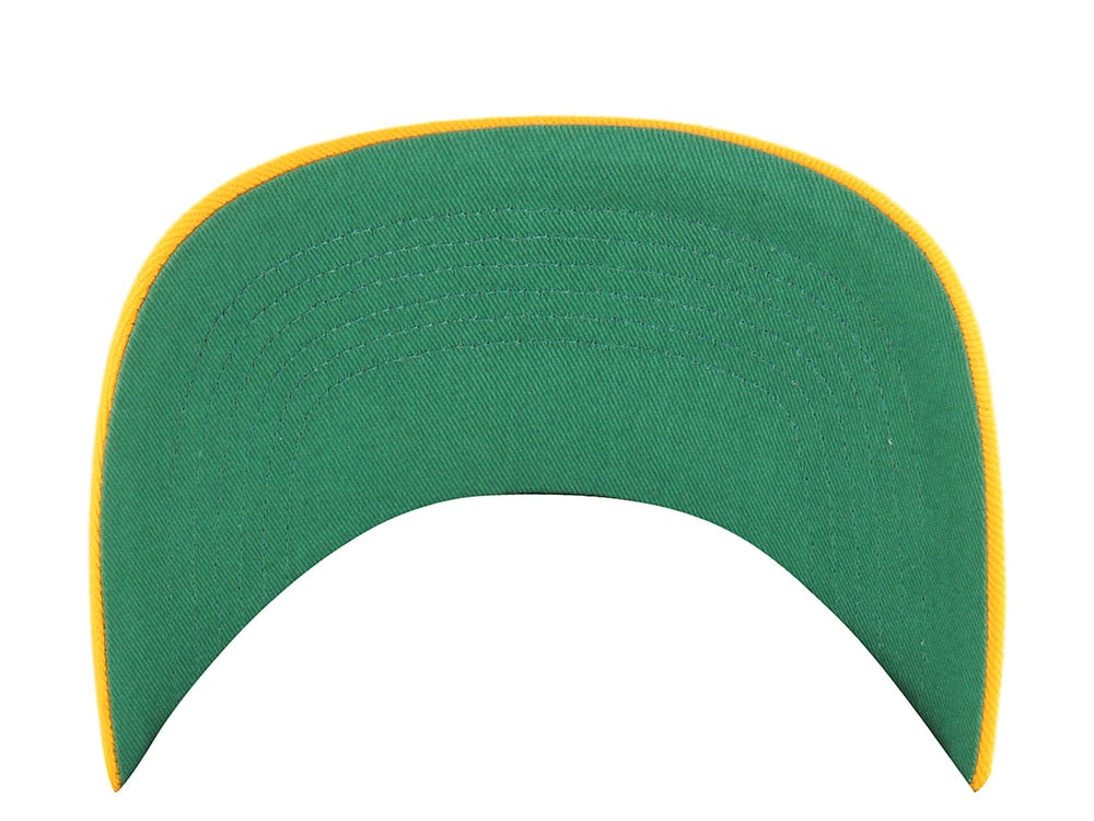 47 Brand Oakland Athletics Cooperstown Golden Age Kelly Green Hitch Snapback Cap