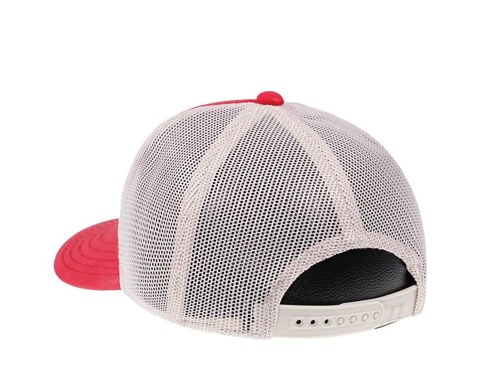 American Needle Corvette Valin Red Trucker Snapback Cap