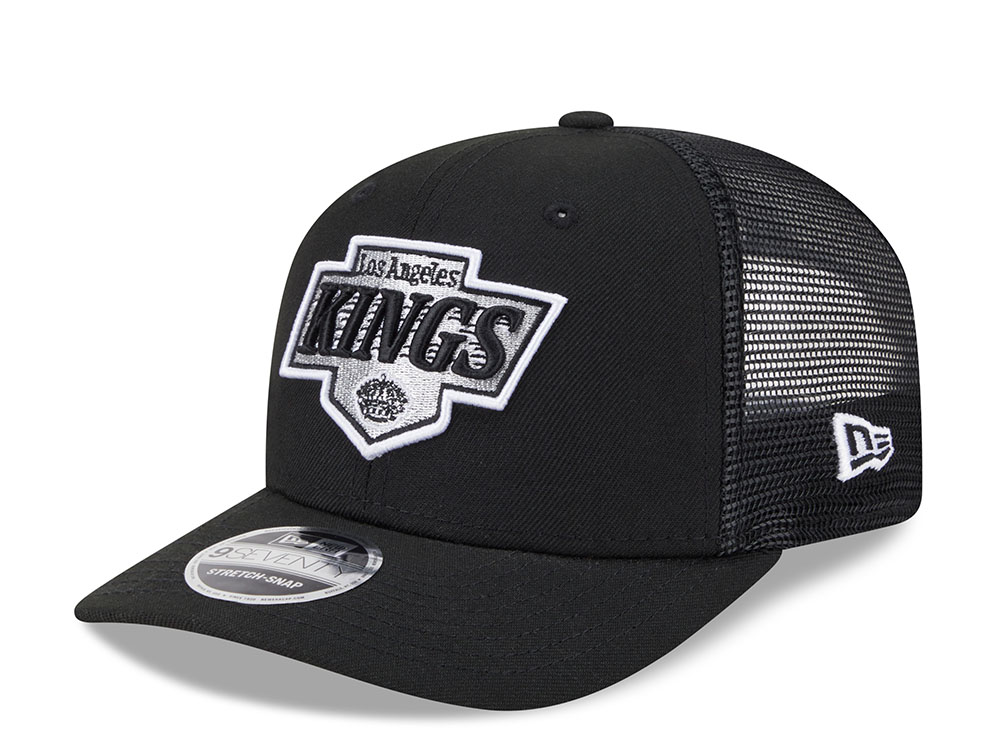 New Era Los Angeles Kings Black Edition 9Seventy Trucker Snapback Cap