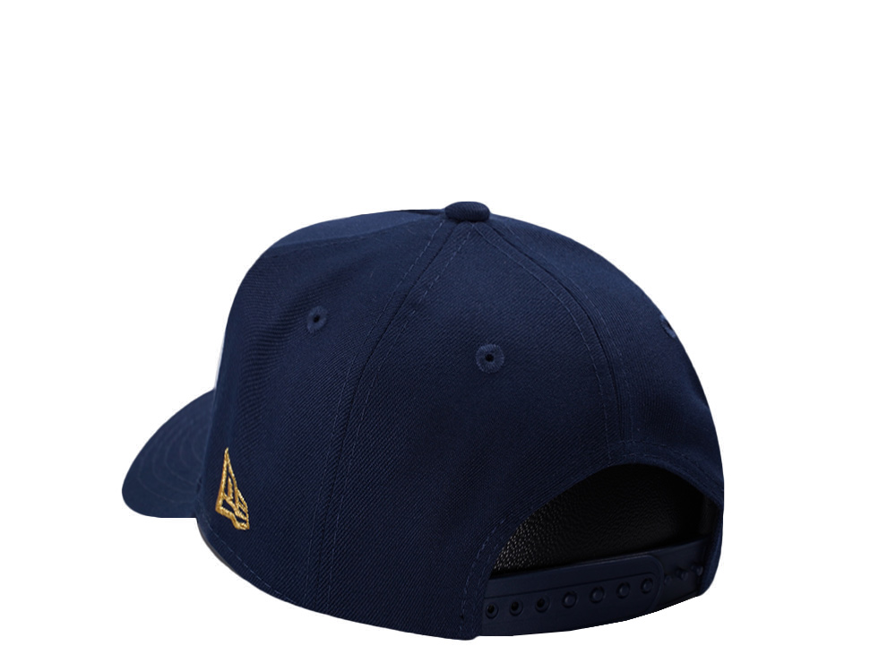 New Era Los Angeles Dodgers World Series 2025 Ocean Blue Prime Edition 9Forty A Frame Snapback Cap