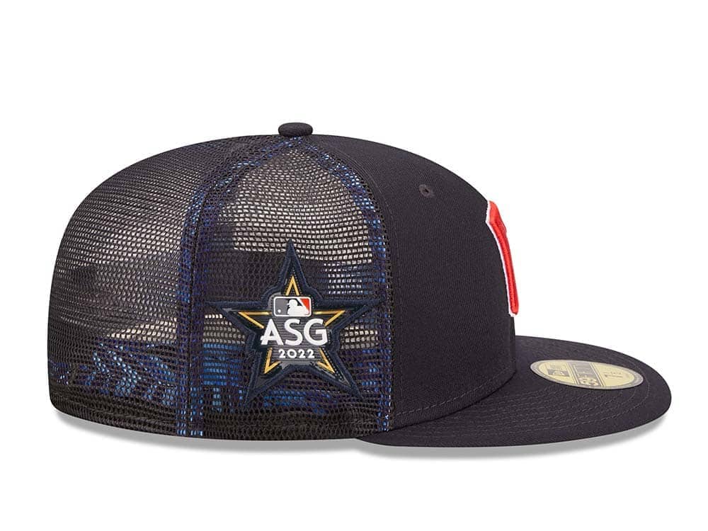 New Era Cleveland Guardians All Star Game 2022 Workout Trucker 59Fifty Fitted Cap
