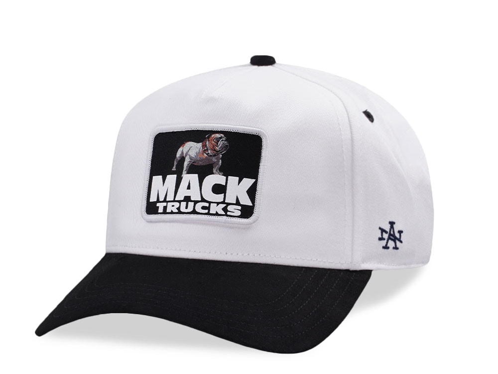 American Needle Mack Trucks White Roscoe Edition Snapback Cap