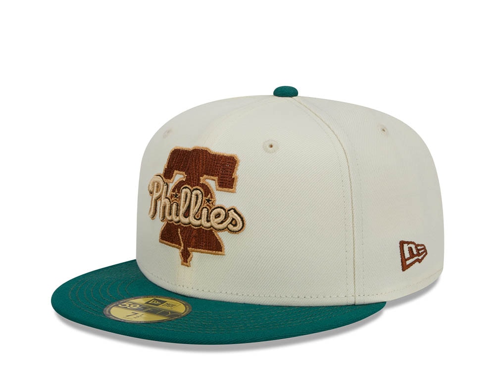 New Era Philadelphia Phillies 100th Anniversary Camp Two Tone Edition 59Fifty Fitted Cap