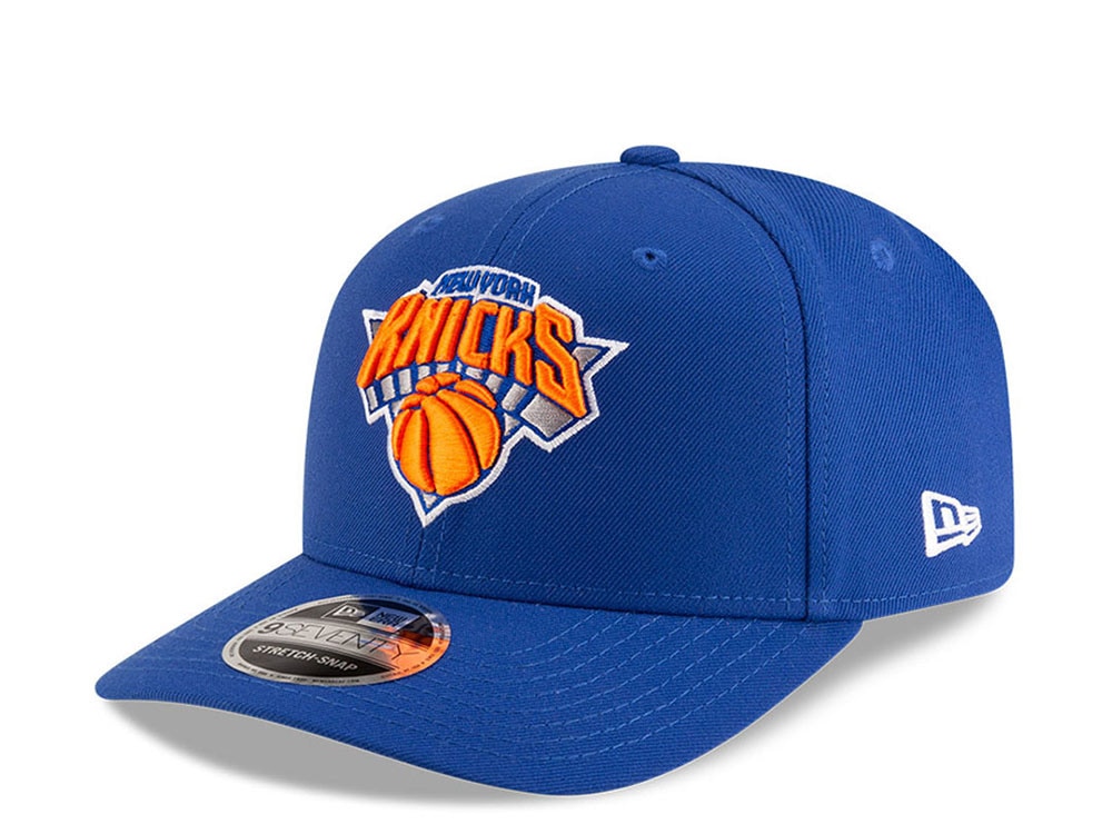 New Era New York Knicks NBA Team Blau Edition 9Seventy Stretch Snapback Cap