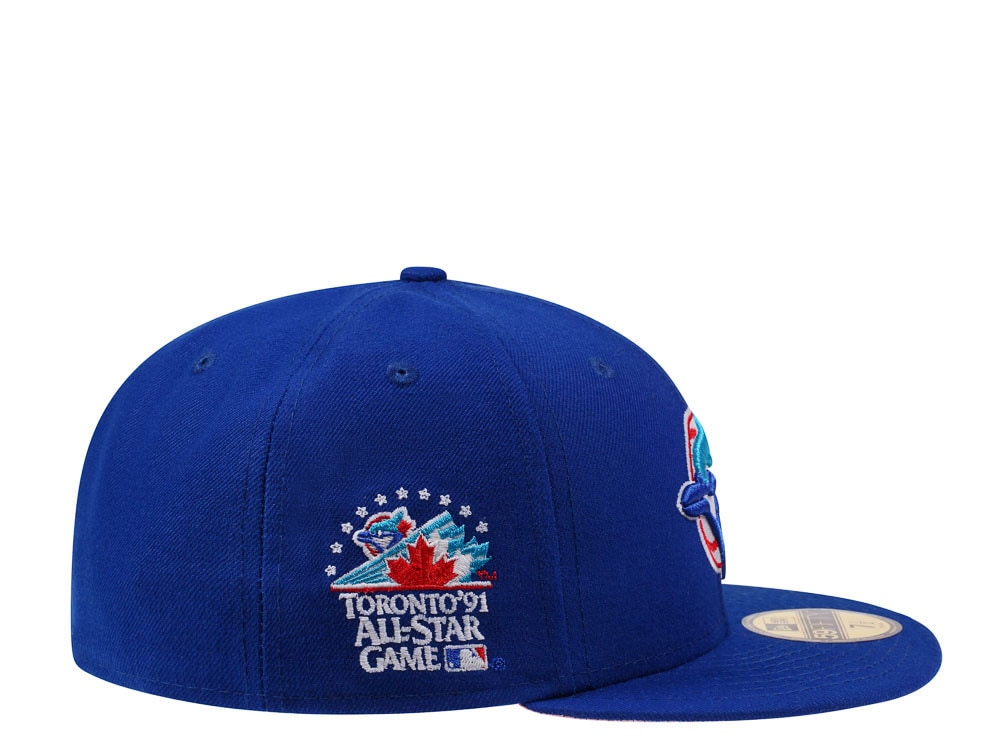 New Era Toronto Blue Jays All Star Game 1991 Pink Edition 59Fifty Fitted Cap
