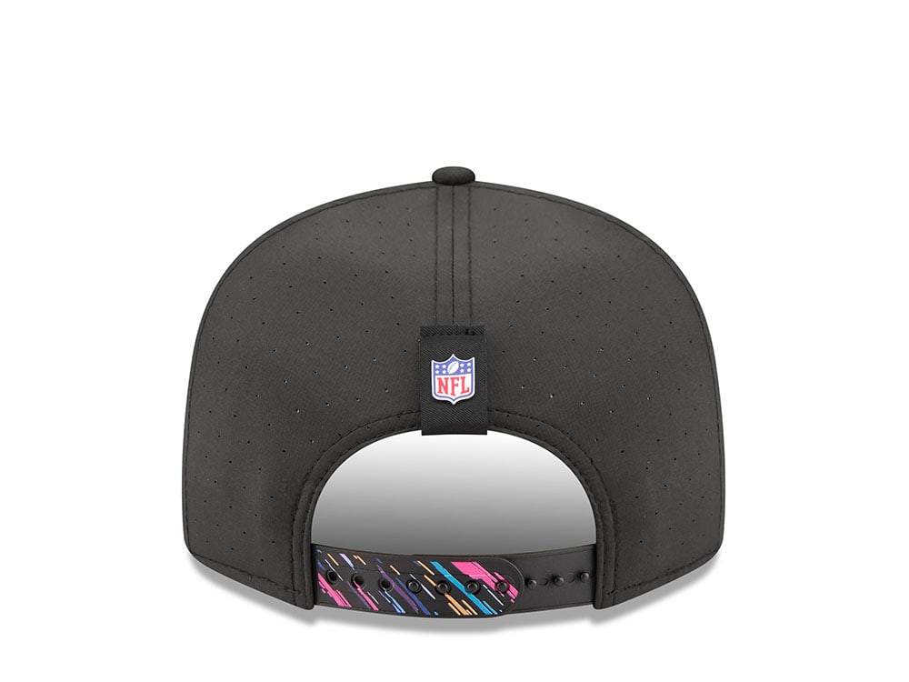 New Era Atlanta Falcons Crucial Catch 2026 Black Edition 9Fifty Split Panel Snapback Cap