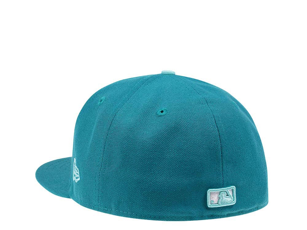 New Era San Diego Padres Fresh Blue and Mint Edition 59Fifty Fitted Cap