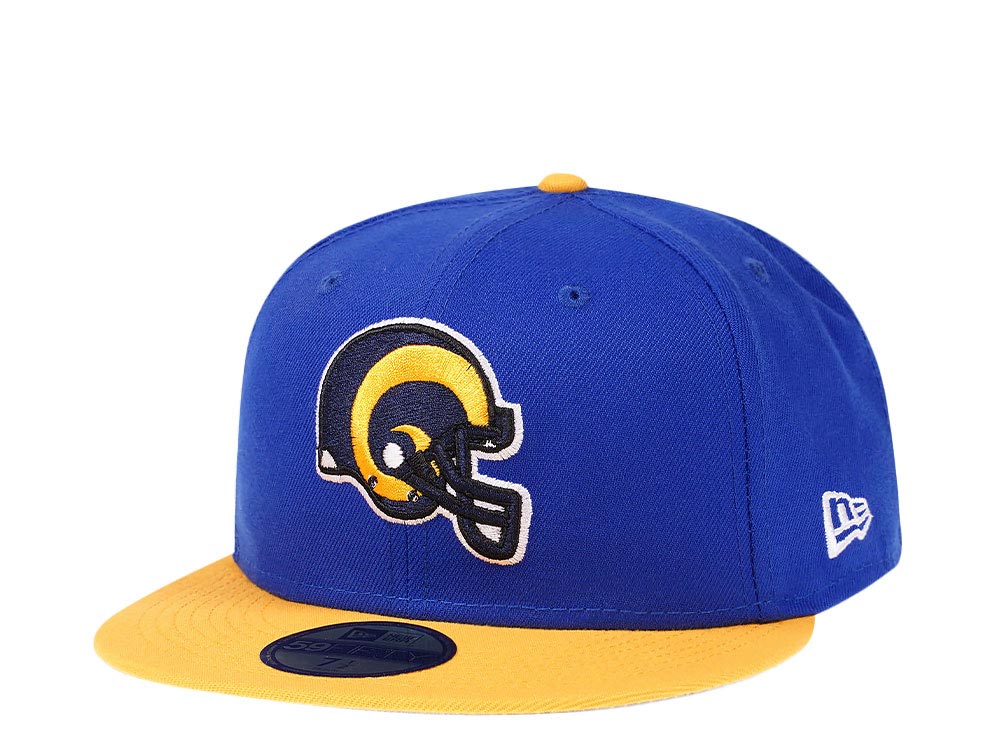 New Era Los Angeles Rams Two Tone Throwback Edition 59Fifty Fitted Cap