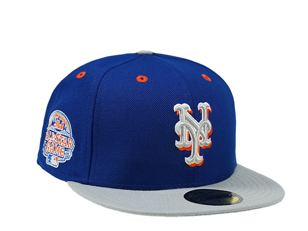 New Era New York Mets All Star Game 2013 Royal Gray 59Fifty Fitted Cap