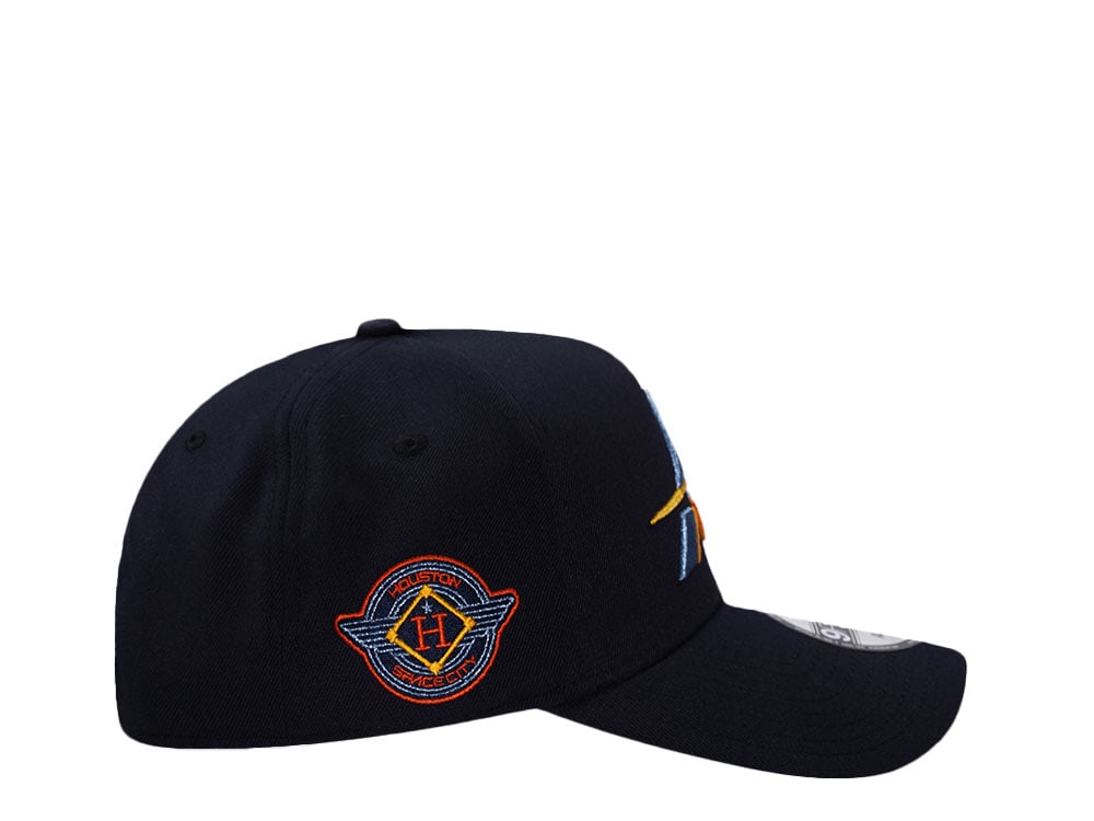 New Era Houston Astros Space City Navy Prime Edition 9Forty A Frame Snapback Cap