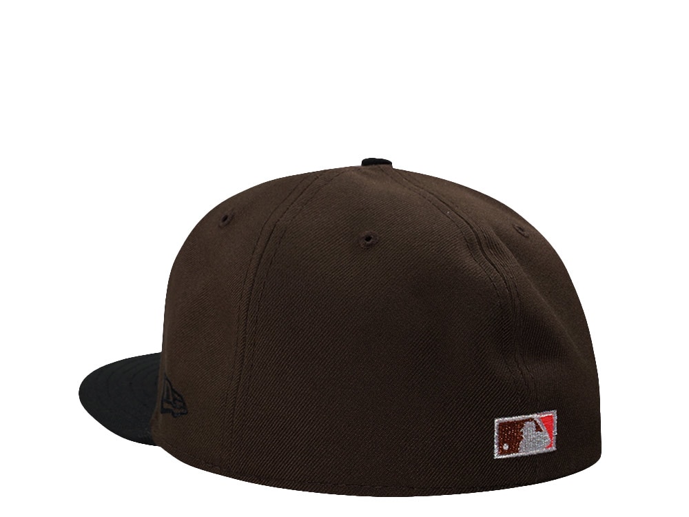 New Era Chicago Cubs Be Alert Walnut Two Tone Edition 59Fifty Fitted Cap