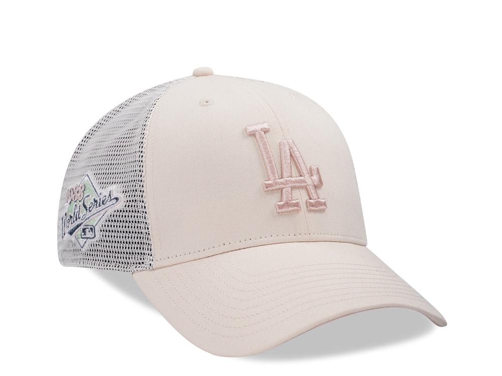47Brand Los Angeles Dodgers 1988 World Series Cream MVP Trucker Snapback Cap