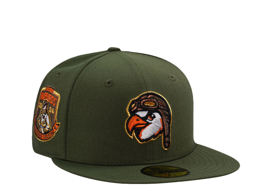 New Era Wilson Warbirds Inaugural Season 2026 Rifle Green Edition 59Fifty Fitted Cap
